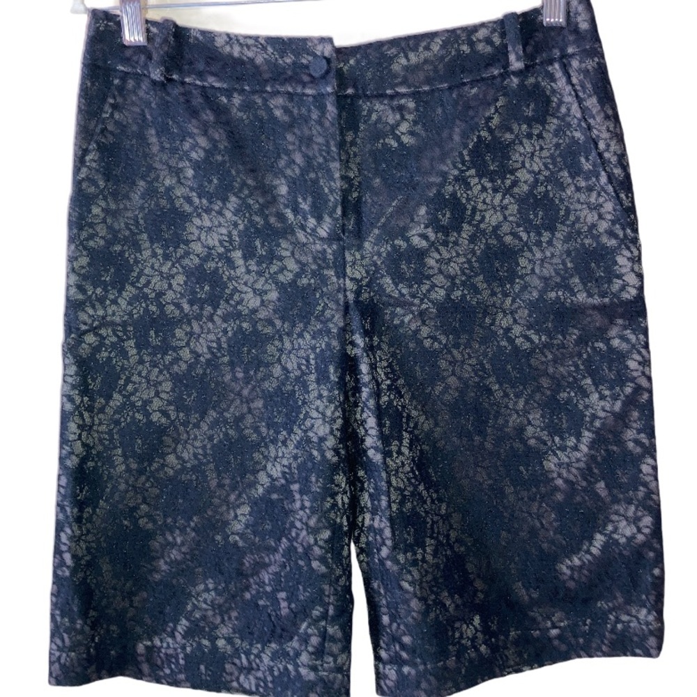 LAUREN S SILK LACE BERMUDA SHORTS NEW